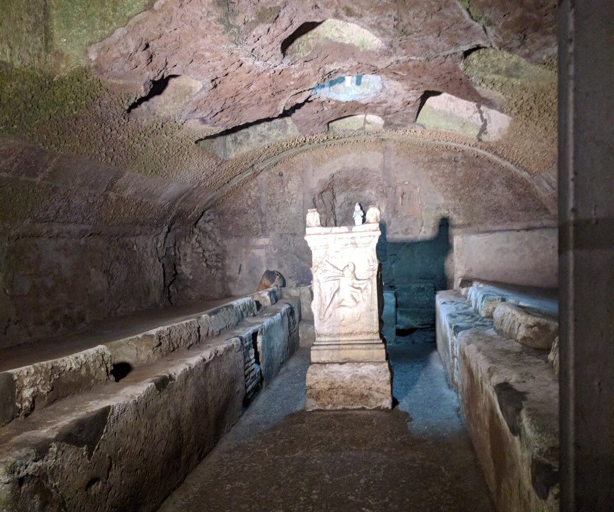 Basilica of San Clemente in underground Rome 