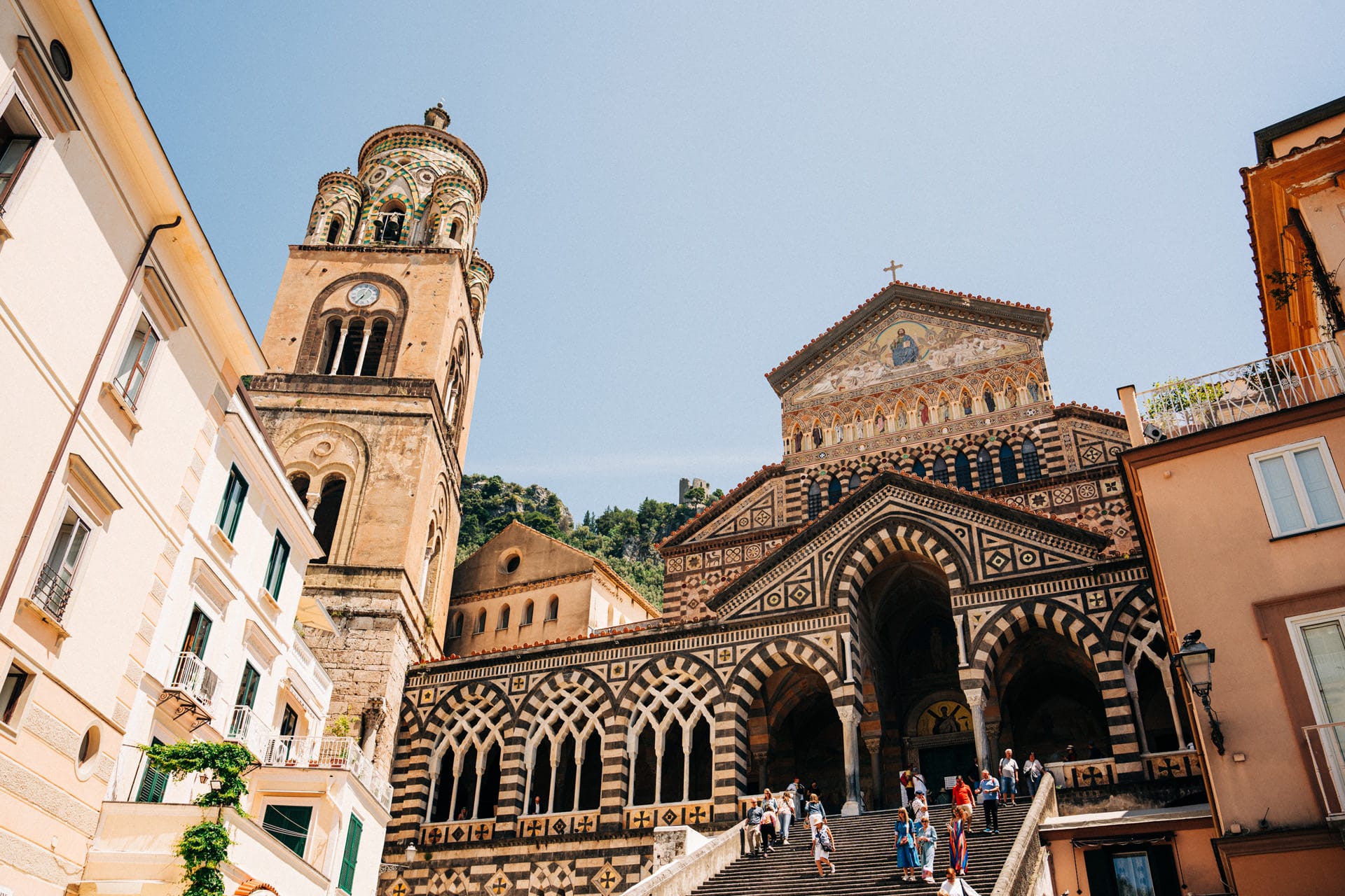 St. Andrew's Cathedral in Amalfi town