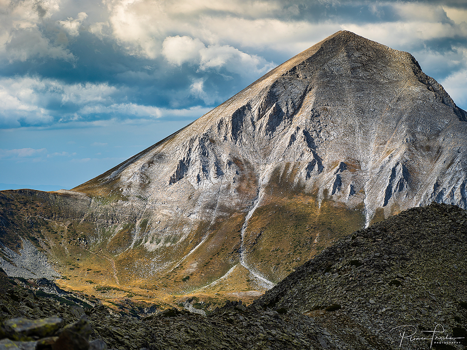 Vihren peak in the Alban hills 